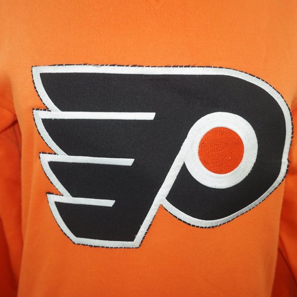 Vintage 90s Reworked Philadelphia Flyers Pullover Sweatshirt - Picture 5 of 7